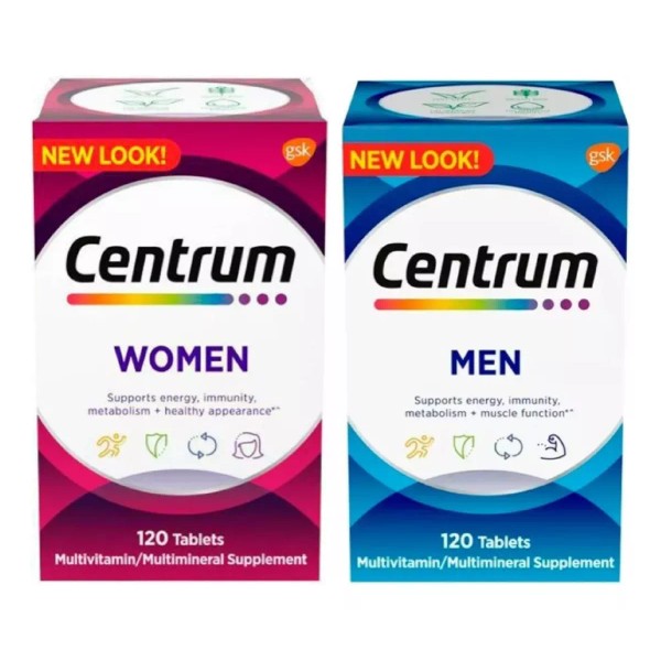 Centrum Pack Centrum Multivitaminas Mujer / Hombre (240) Americano