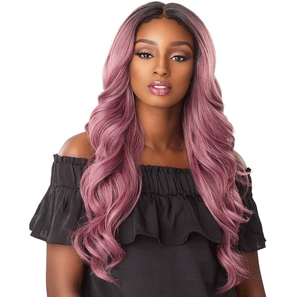 Sensationnel lace front wig - lace front edge jocelyn free
