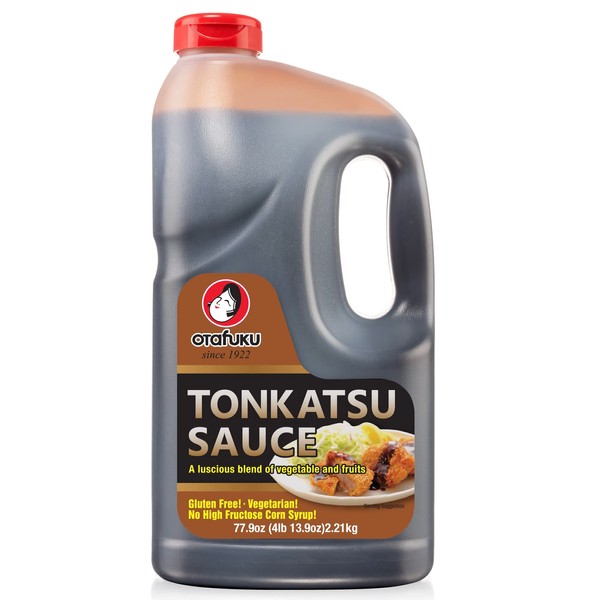 Otafuku Tonkatsu Sauce for Japanese Cutlets, 77.9 Oz | 1/2 Gallon