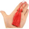 Sxrw 100pcz Llavero Borla Colgantes Borlas Hechas A Mano