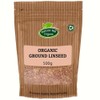 Organic Ground Linseed 500g by Hatton Hill Organic | Brown,