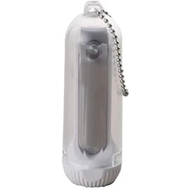 Kai Corporation KQ1323 Nail Clipper with Cap, Curved Blade, Made in Japan, White