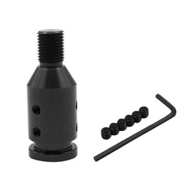 ePathChina Shifter Knob Adapter Universal Car Shift Knob Adapter Aluminum Alloy Gear Shift Knob Adapter for Non Threaded Shifters M12x1.25