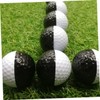 CORHAD 2pcs Golfing Practice Balls Sports Ball Set Double Design