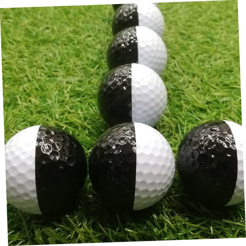 CORHAD 2pcs Golfing Practice Balls Sports Ball Set Double Design