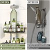 Skyapex Shower Caddy Hanging: Adjustable Height Organizer for Over Showerhead