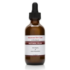 Retinol Serum, 2.5%,20% Vitamin C,Niacinamide Anti Aging  With 2% salicylic acid and 10% MSM 2..oz bottle