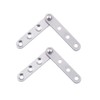 Door Hinges, 57mm x 16mm, 360 Degree Rotation Hidden Door