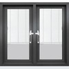 Qrity Window Handle Left and Right Handle Aluminium Alloy Swing