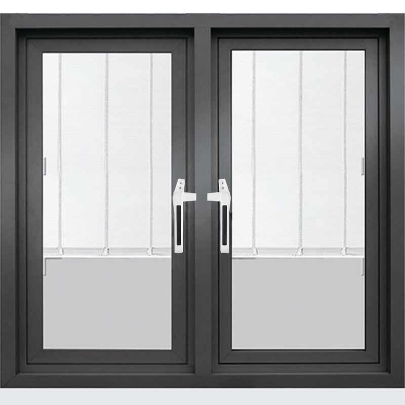 Qrity Window Handle Left and Right Handle Aluminium Alloy Swing
