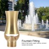KIKYO Fountain Nozzle, Fountain Water Nozzle /2in Female Thread Adjustable