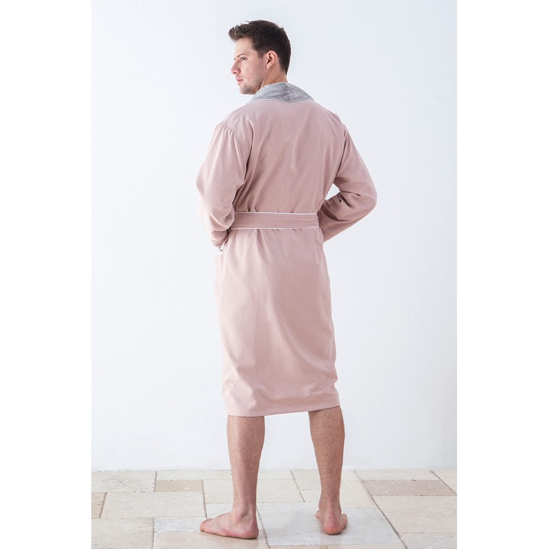 SEYANTE Plush Lined Microfiber Unisex Warm Spa Robe - Luxury