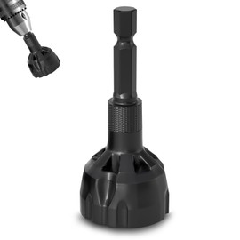 Thatyro Black Zinc Alloy Deburring External Chamfer Tool, 1/8"-3/4" (3mm-20mm) Burr Removal Tool with Quick Release Hex Shank, Tungsten Steel Bolt Thread Repair Git for Drill Screw (Small)
