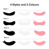 Curacoro Reusable Eye Pads, Silicone Under Eye Patches Lash Lift
