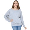 Van Der Rich ® - Oversize T-shirt with bat sleeves