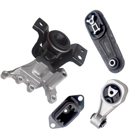 QPCRAP Engine Motor Mount Transmission Mount Fit for Nissan Sentra 2013-2019 1.8L 4Pcs A4374 A7382 A7376 A4360