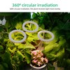 Grow Lights for Indoor Plants 3 Heads 4.8W 50.48lm 30+30LED
