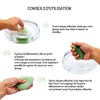 Organic Konjac Face Sponge Green Tea | Set of 4