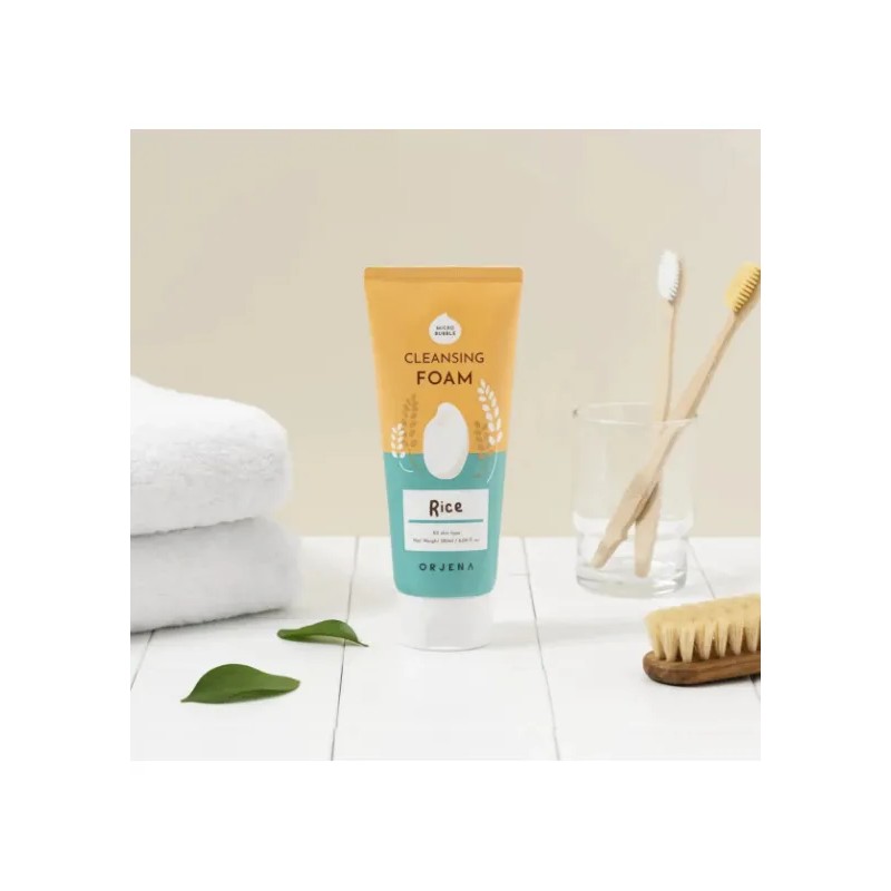 Orjena Smile Day Espuma Facial Limpiadora De Arroz Coreana Mixta