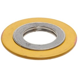 Metal Reinforced Mica Graphite Flange Gasket, Ring, Fits Class 150 Flange, 1/2" Pipe Size, 3/4" ID, 1-7/8" OD (Pack of 1)