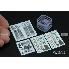 Quinta Studio QTSQD48519R 1:48 Quinta Studio 3D Decal - Tornado ECR + Resin (ITA kit)
