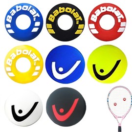 SULIUDAJI 8-Piece Mute Tennis Racket, Funny Expressions Tennis Dampener, Great Value Mute Tennis Racket Set for All Models of Tennis Rackets, Badminton Rackets, Squash Rackets, Tennis Accessories