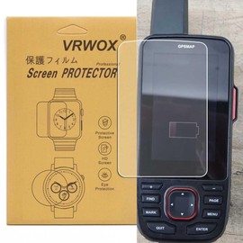 VRWOX [2-Pcs] TPU Screen Protector For GPSMAP 66i 66s 66st 66sr 67 67i Handheld,Full Coverage HD TPU Clear Anti-Bubble and Anti-Scratch
