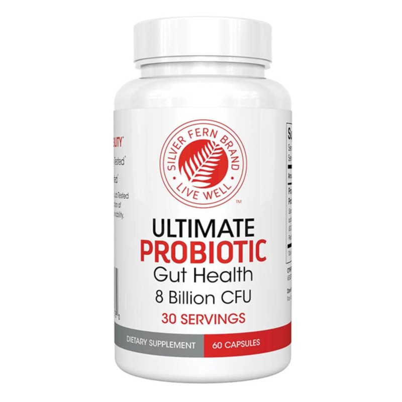Silver Fern Ultimate Probiotic Supplement Vegicaps - Daily Metabolic Restoration,