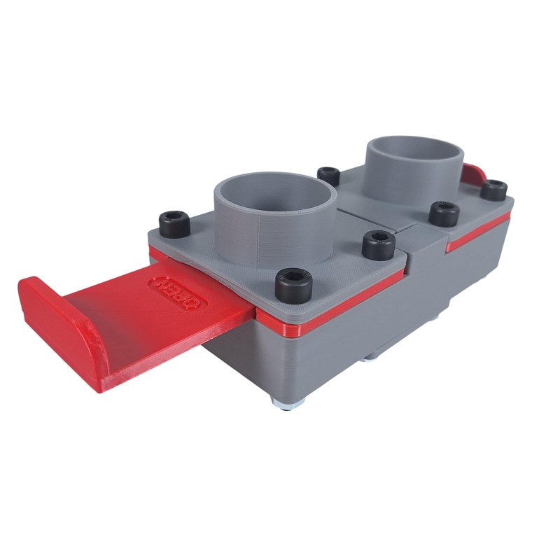 GENERISCH BlastGate DN 50 2/3 Way Valve for Extraction System,