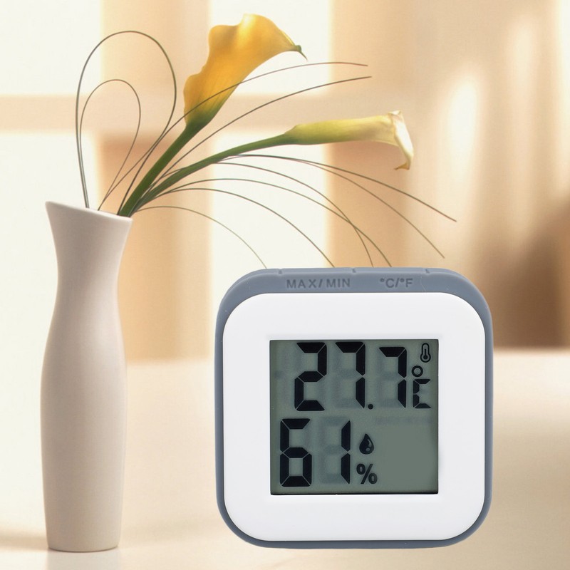 Hygrometer Indoor Accurate Magnetic Desktop Thermometer and Humidity Gauge For
