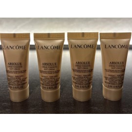 4x Lancome ABSOLUE Absolute Crema Suave con Extractos de Grand Rose 5 ml/0,16 fl oz