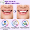 Lila Zahnpasta für Zahnaufhellung, 30ML Farbkorrektor Lila Zahnpasta, Tiefenreinigung, Zahnfleckenentfernung,