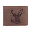 FFelsenfest Wallet with Engraving Hunting Deer Motif Waidmannsheil I RFID