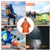 RICISUNG Aluminum Sheet, Survival Sheet, Aluminum Blanket, Heat Reflective, Poncho,