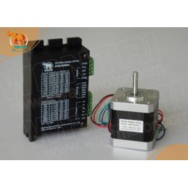 Wantai Motor New-2Axis-CNC Nema17 Stepper Motor 75oz-in,1.5A&1.7A,12-36VDC,128 driver Sewing