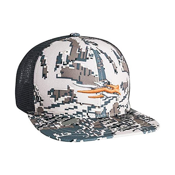 SITKA Gear Men's Trucker Breathable Mesh Hunting Cap, Optifade Open Country, OSFA
