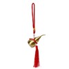 Feng Shui Wu Lou Red Lucky Tassel 10cm High Rope