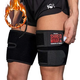 Iron Bull Strength Trituradoras para piernas – Recortadores termogénicos de muslos para pérdida de peso – Bandas de quema de grasa premium con tecnología adelgazante – Envolturas corporales para piernas y tonificador (mediano)