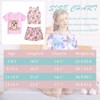 Kinberr Sleepwear for Girls Comfy Dog Print Pajamas Set Kids