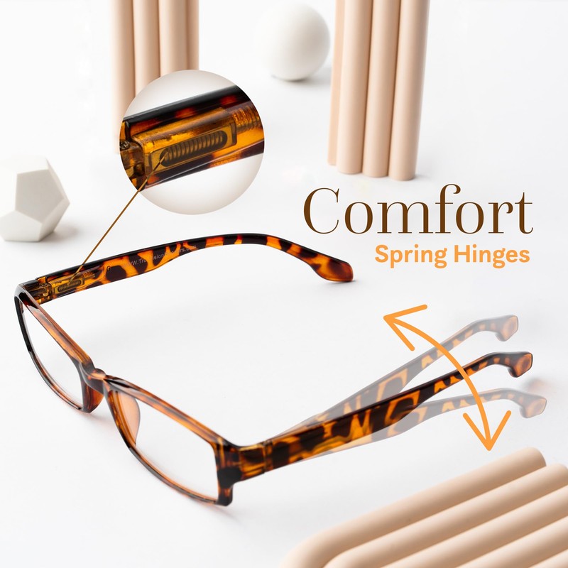 TruVision Readers - 9501HP - 4 pk - 2Blk 2Tort