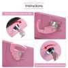 MAGT Padlock Box Steel Cash Box with Padlock Mini Household