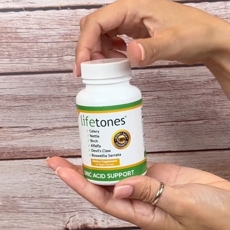 Lifetones Uric Acid Support Capsules - 60 Count