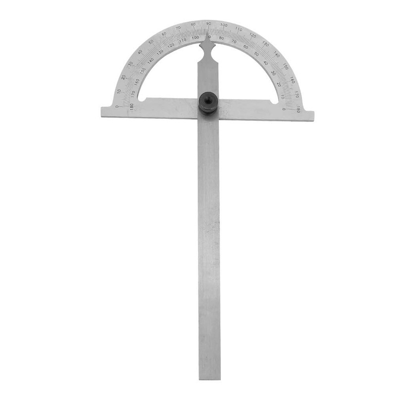 Woodworking Angle Protractor Rotary Adjustable Angle Finder Carbon Steel Chrome