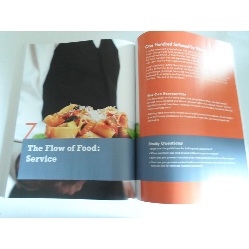 SERVSAFE MANAGER BOOK 7TH ED, with answer sheet