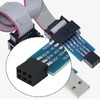 OTOTEC 4Pcs 10pin to 6pin ISP Programmer Adapter Compatible with