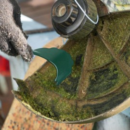 Lawn Mower Deck Cleaner - Steel Lawn Mower Under Deck Cleaner Garden Scraper | 15.94 x 3.35 inches Lawnmower Deck Scraper, Gardening Tools, Mower Cutter Cleaning Tool for Easy Cleaning Lawnmower