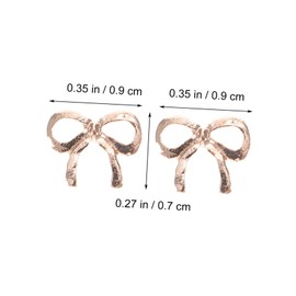 Baluue 1bag Unique Metal Butterfly Nail Art Studs Jewelry for Nail Decorations for Birthday