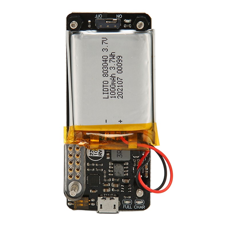 V1.2 UPS Power HAT Board 1000mAh Battery 400mA Charging Current