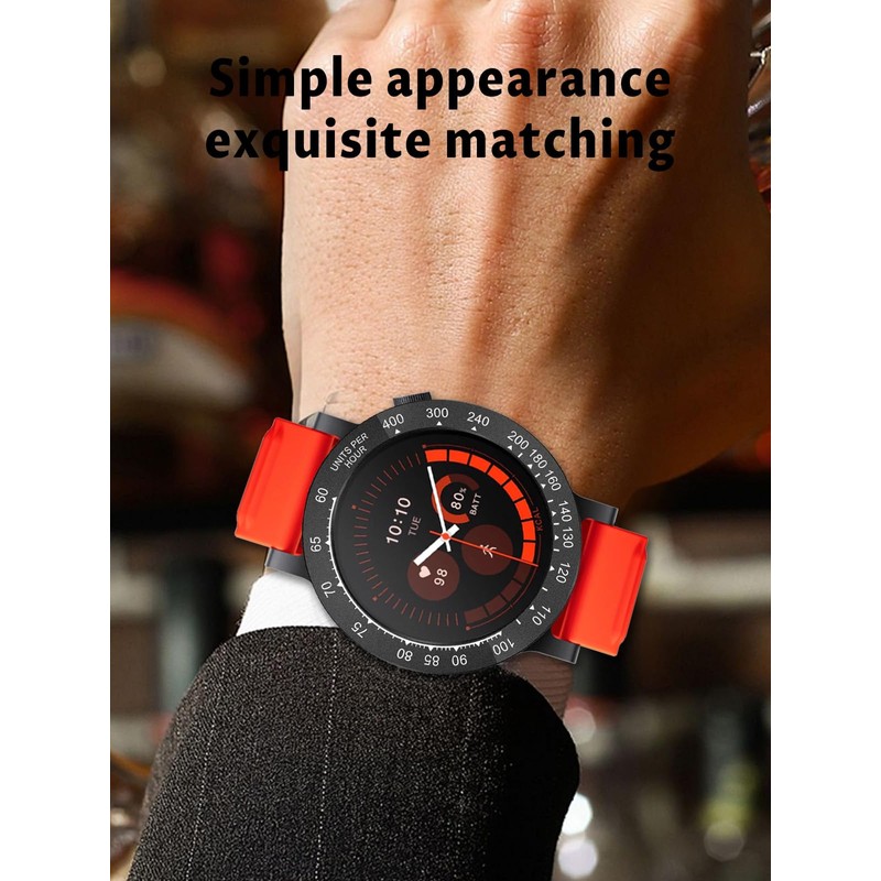 Watch Bezel for CMF Watch 3 Pro Smartwatch,UYRUREL Premium Plastic
