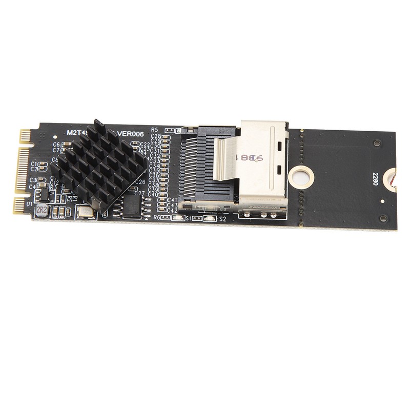 M.2 NVME to SFF 8087 SATA3.0 Expansion Card 4 Port
